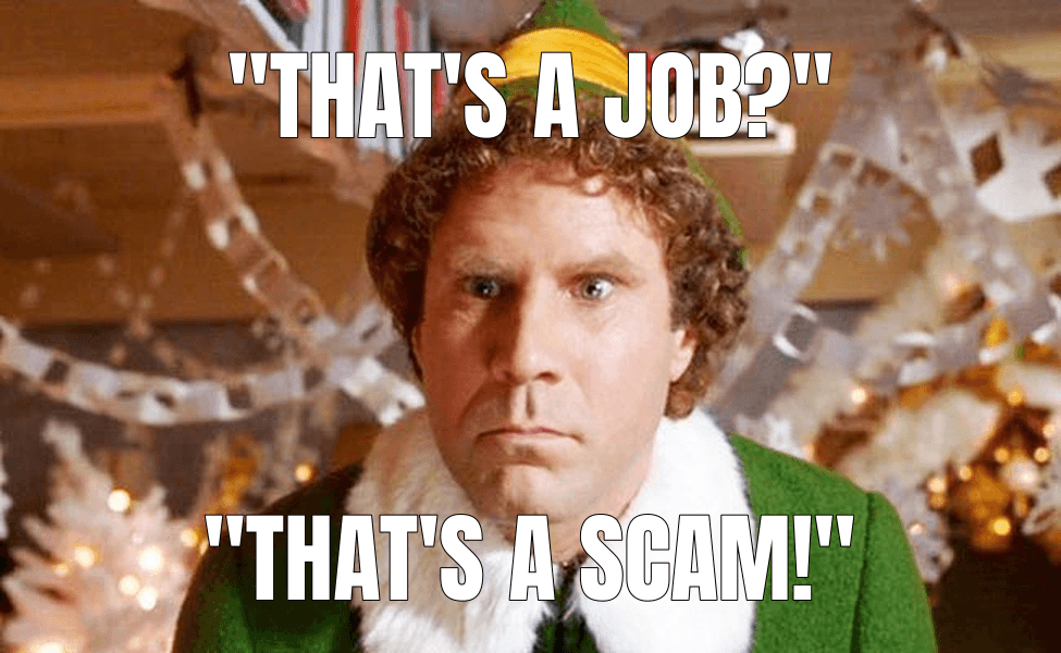 "That's a job?" — You Sit on a Throne of Lies meme