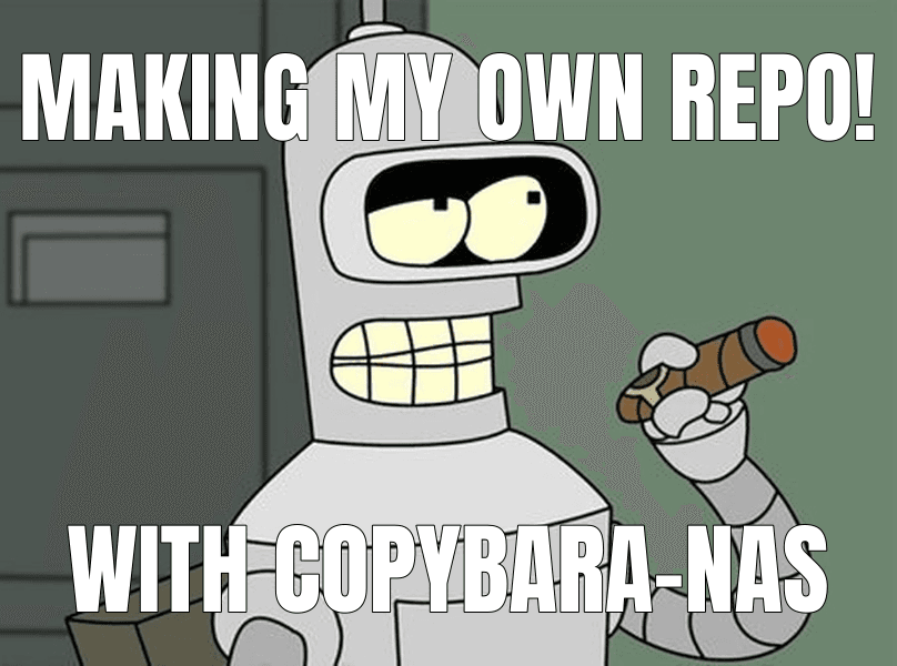 I'm Going to Build My Own Theme Park meme about "Google copybara: moving code between repositories"