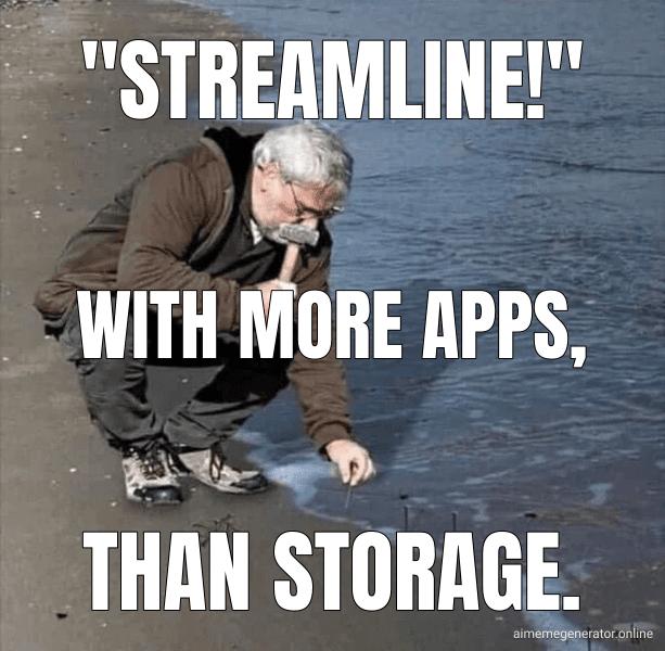 "Streamline!"