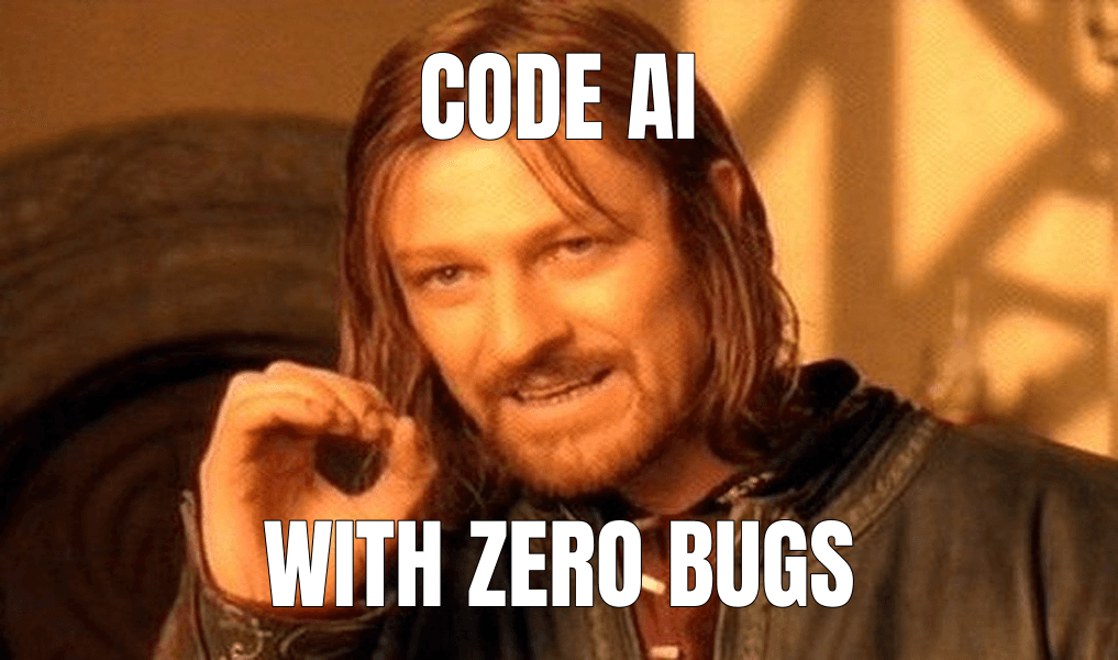 Code AI — One Does Not Simply Walk into Mordor meme