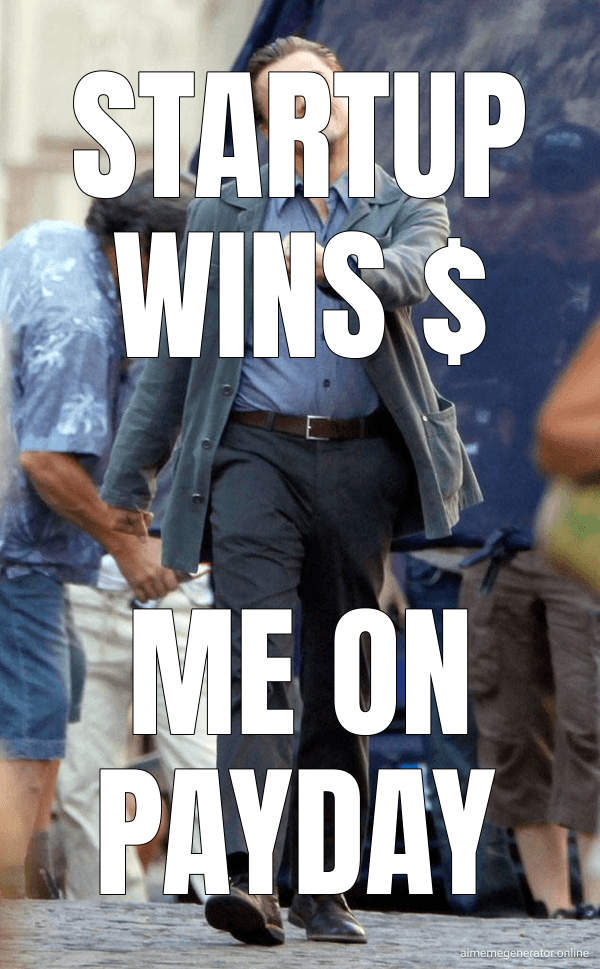 Leo Strutting meme about "Lovable raises $400M Series C"