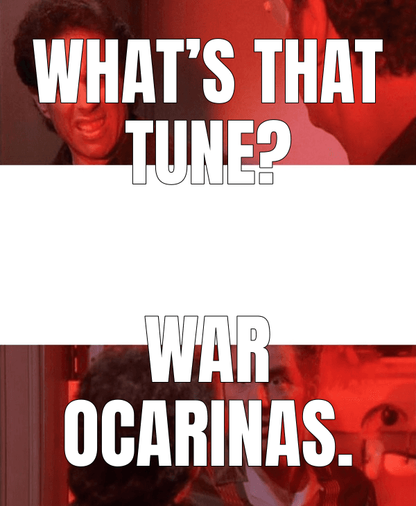 What’s that tune? — Kramer, What's Going On In There? meme
