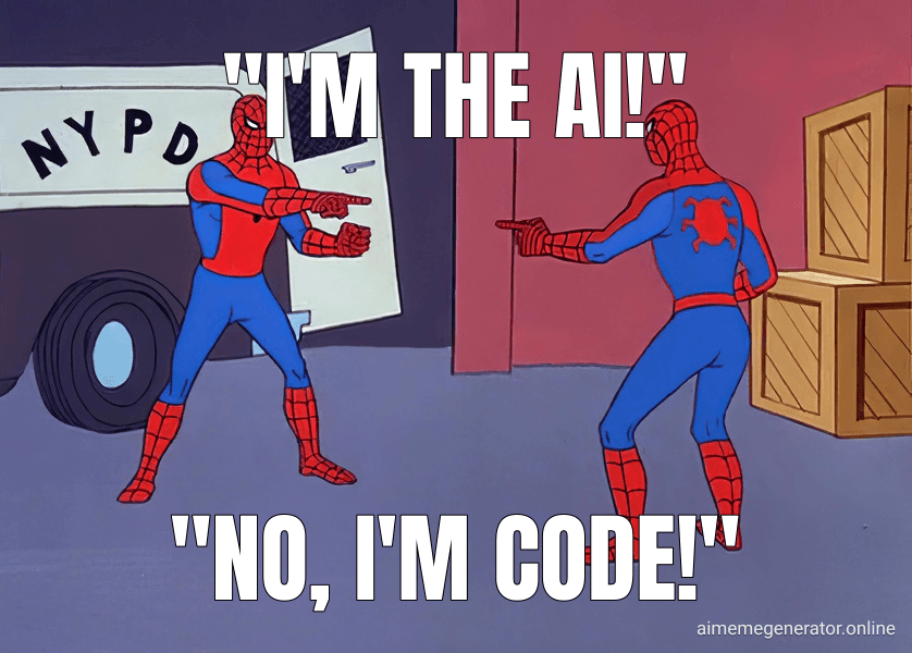 "I'm the AI!"