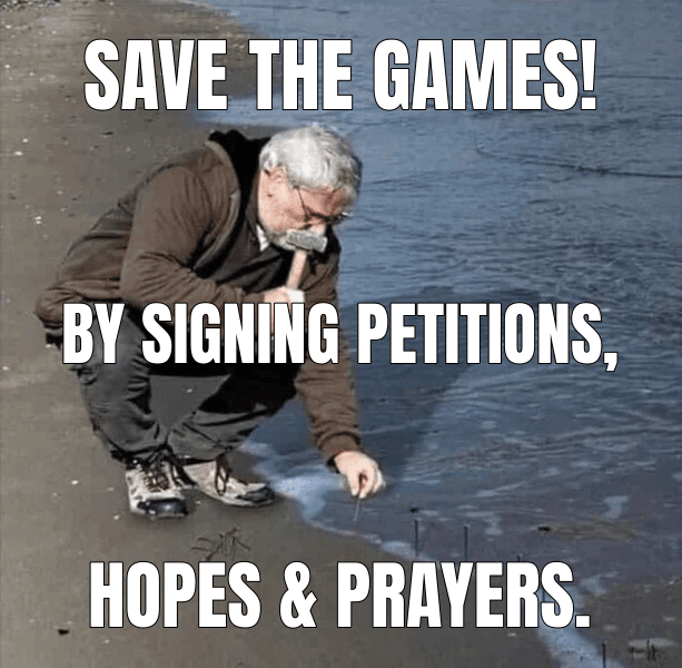 Save the games!