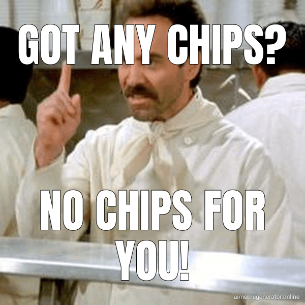 No Soup for You meme about "Oxide Computer raises $445M (SEC Form D)"
