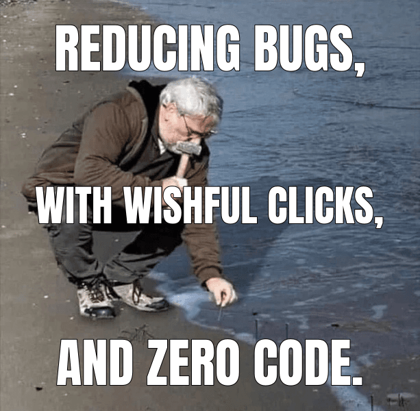 Reducing bugs,