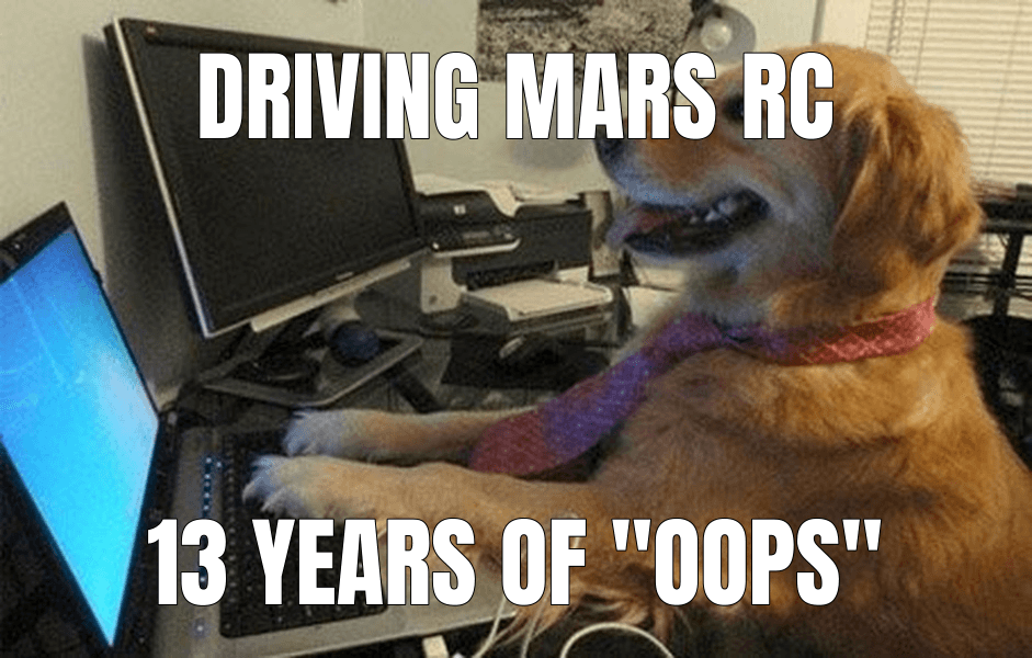 Driving Mars RC
