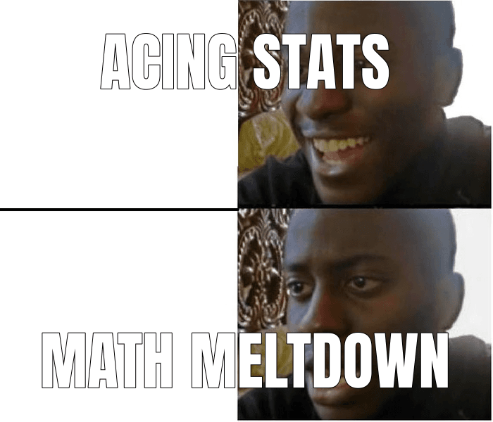 Acing stats