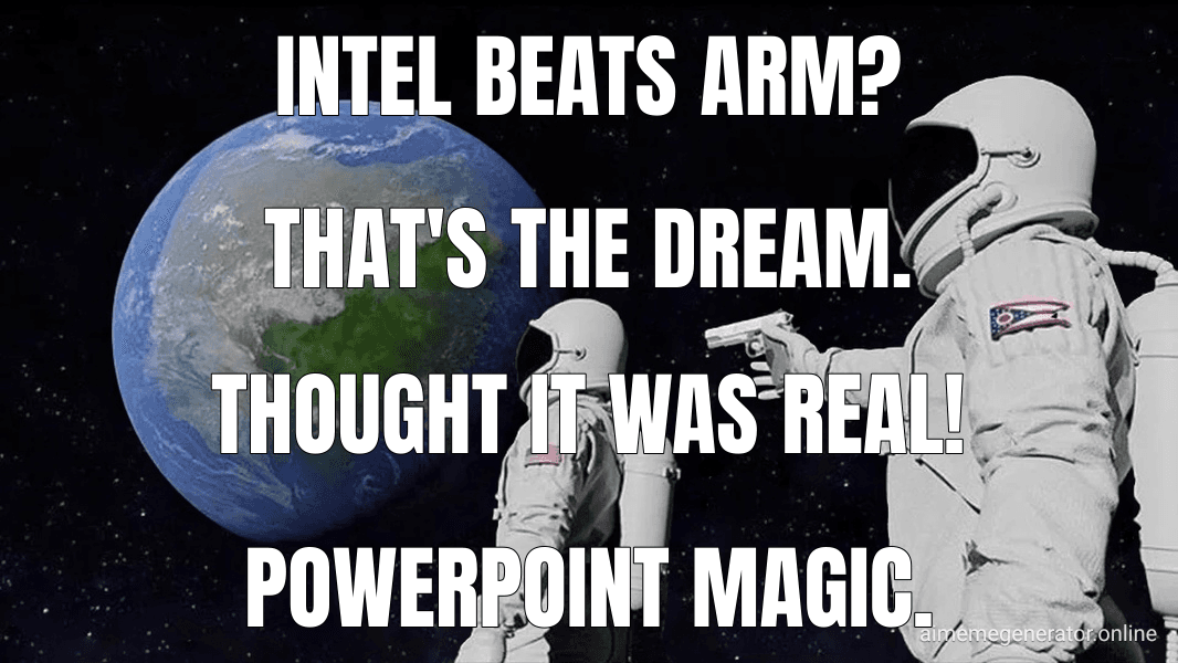 Intel beats ARM?