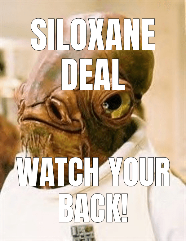 Siloxane deal