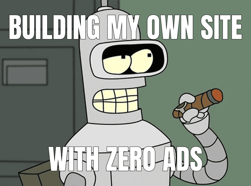 Building my own site
