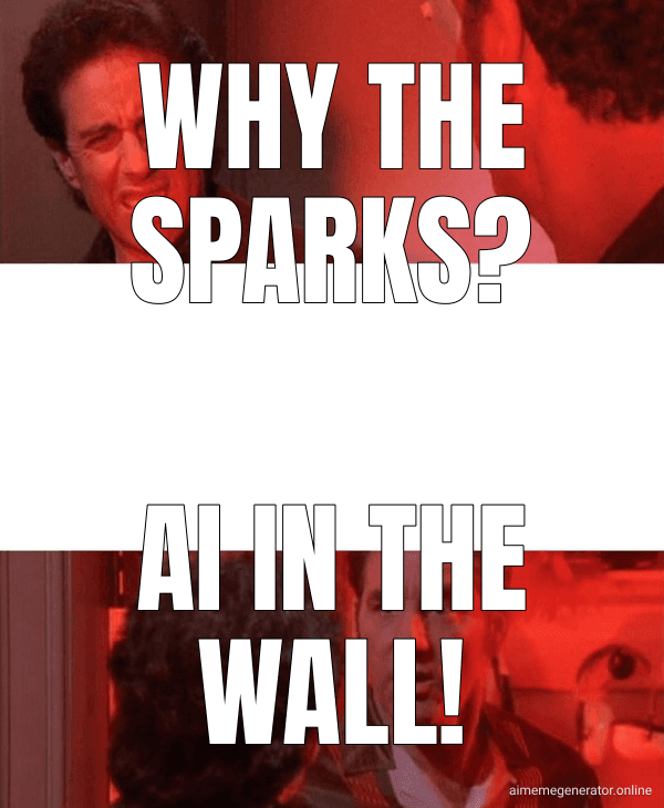 Why the sparks?