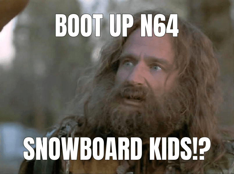 Boot up N64