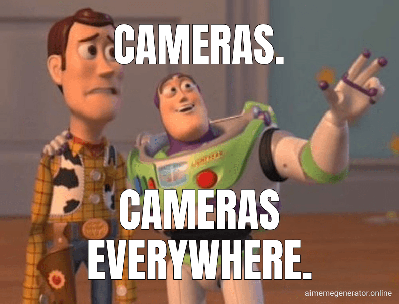 Cameras.