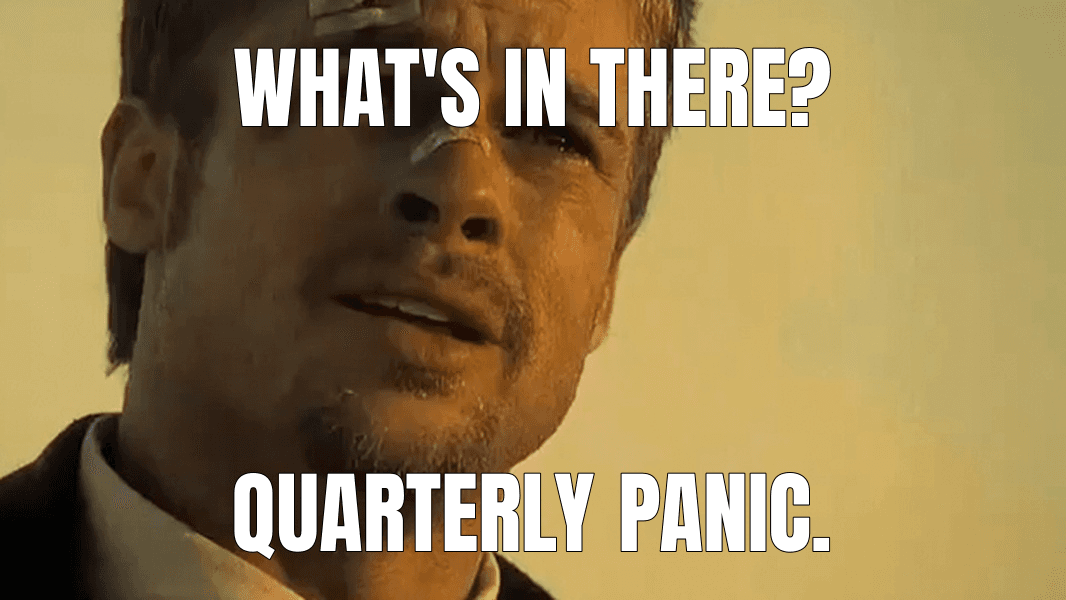 What's in the box!? meme about "Severance"