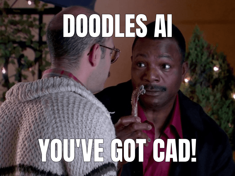 Baby, You've Got a Stew Going meme about "Launch HN: Adam (YC W25) – Open-Source AI CAD"