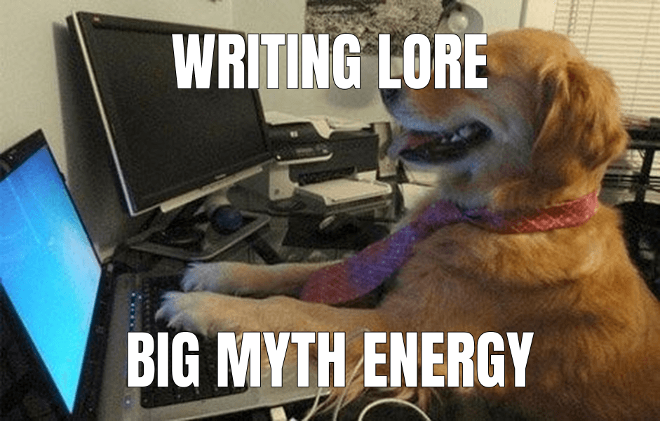 Writing lore