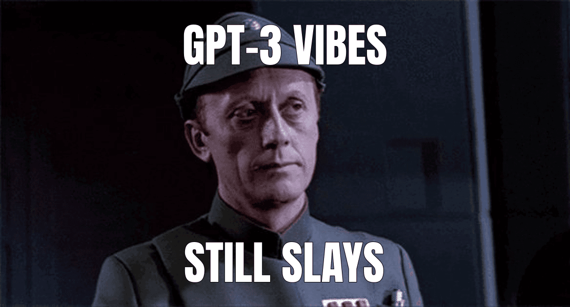 GPT-3 vibes