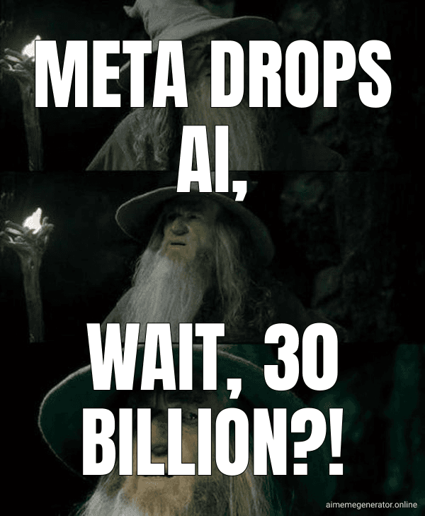 Meta drops AI,