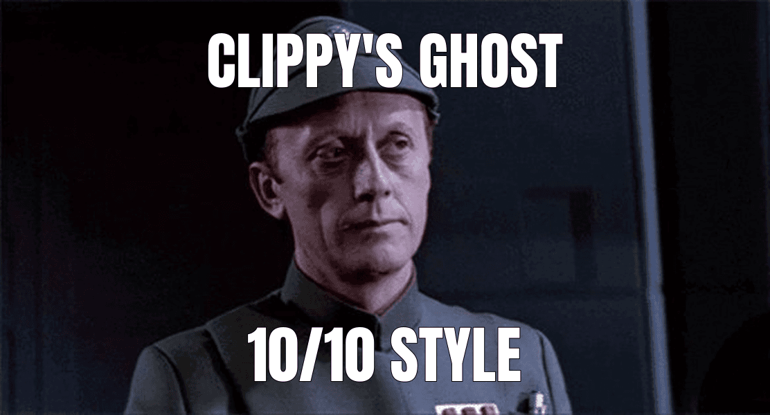 Clippy's ghost