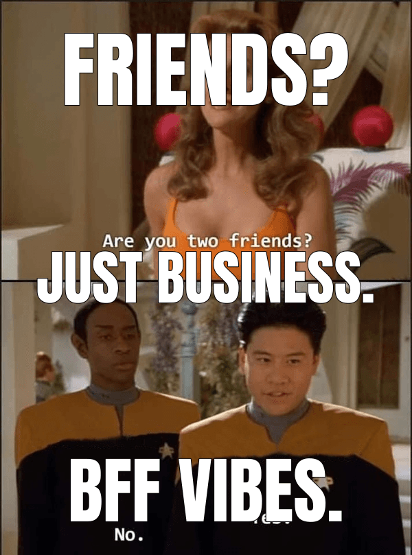 Are You Two Friends? meme about "Qualcomm to Acquire Modular"