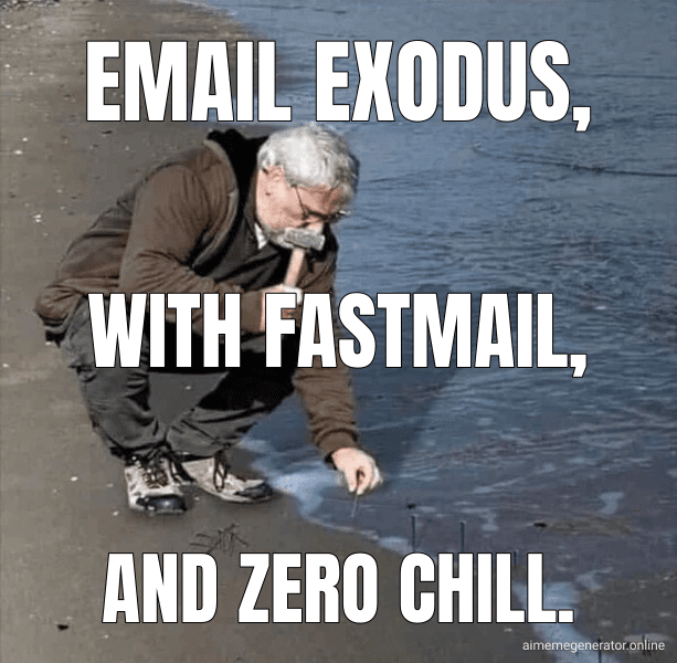 Email exodus,