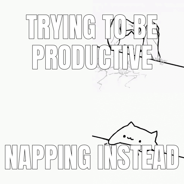 Trying to be productive