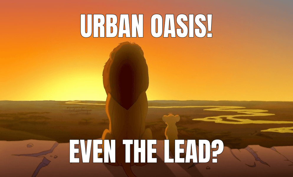 Urban oasis!