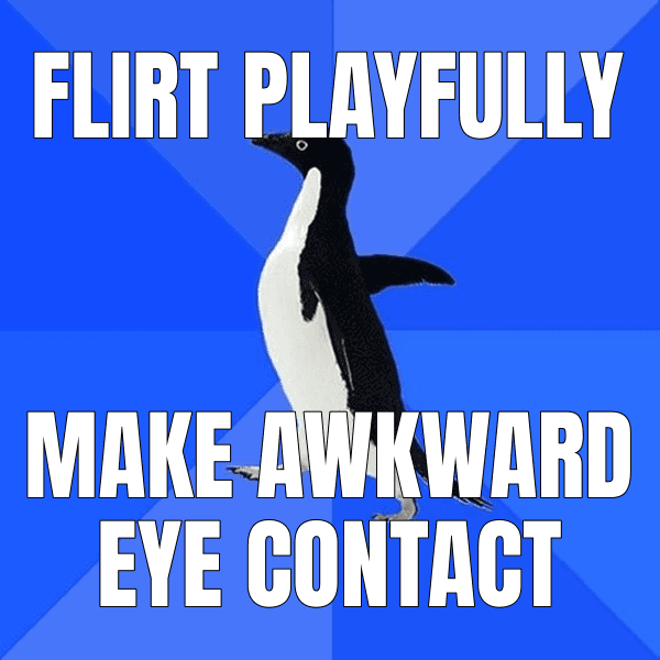 Flirt playfully