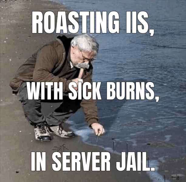 Roasting IIS,