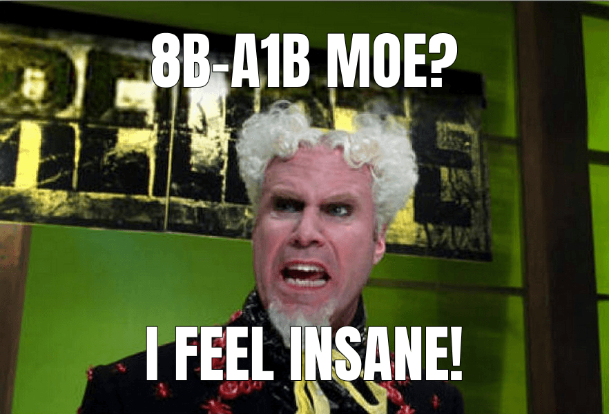 8B-A1B MoE?