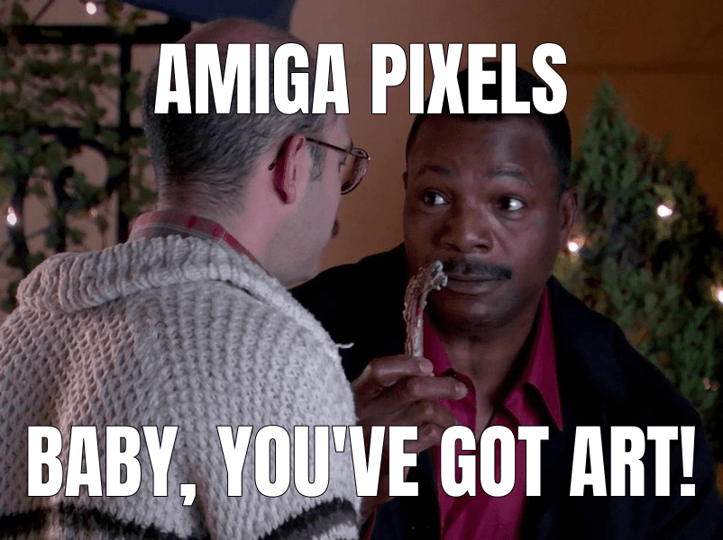 Baby, You've Got a Stew Going meme about "Amiga Graphics Archive"