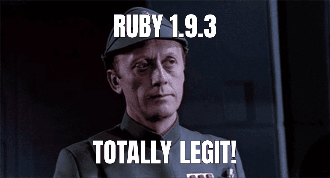 An Older Code Sir, But It Checks Out meme about "Cooldown Support for Ruby Bundler"