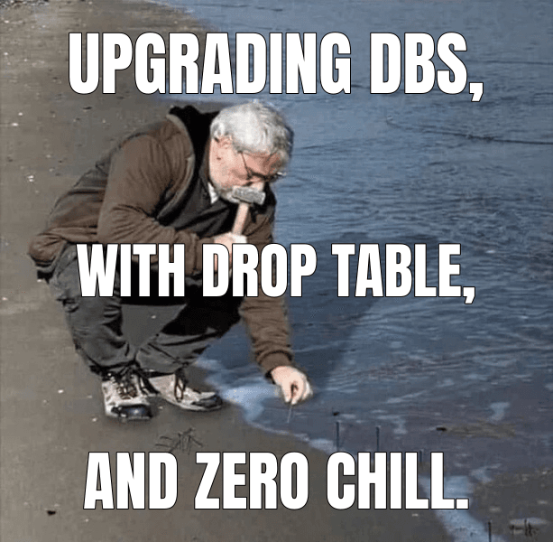 Upgrading DBs,