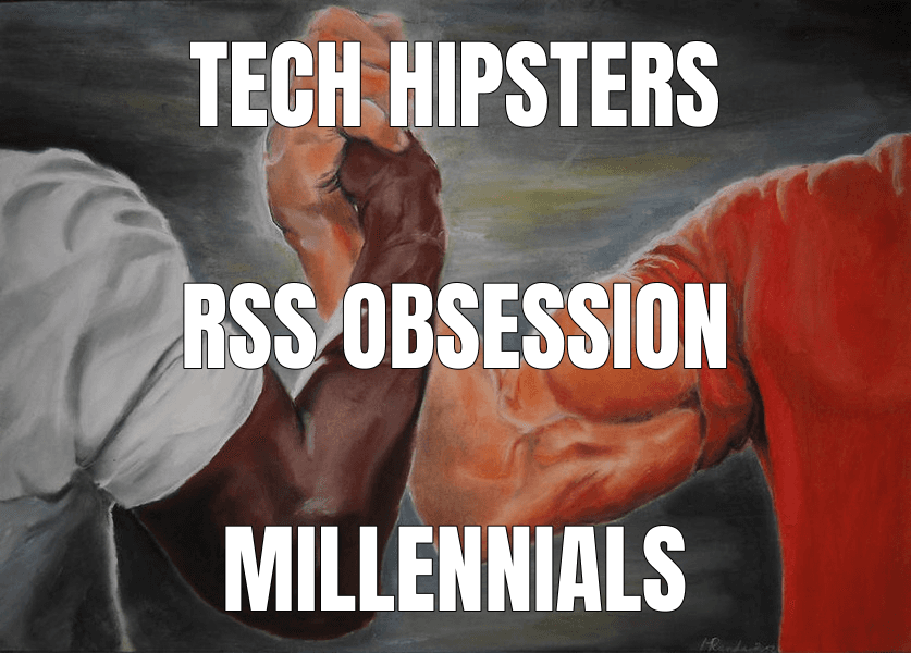 Tech Hipsters (Epic Handshake meme)