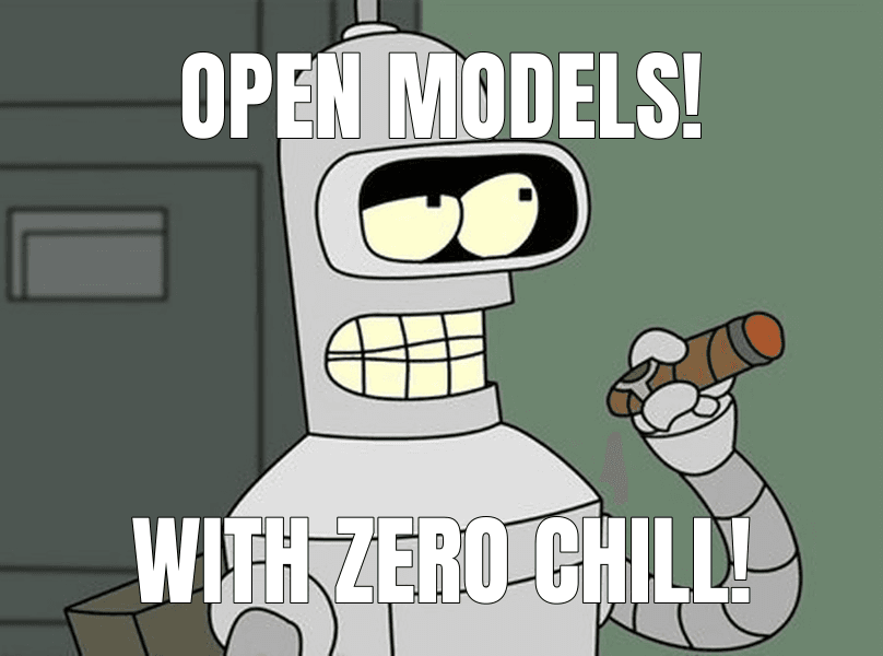 Open models!