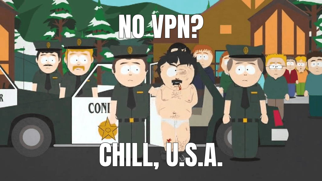 Oh, I'm Sorry, I Thought This Was America meme about "An American Privacy Emergency"