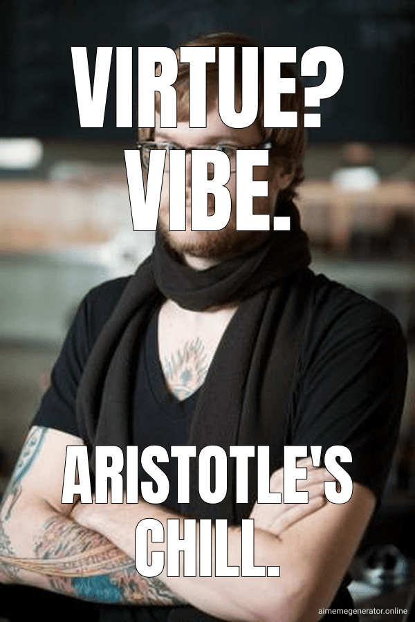 Virtue? Vibe.