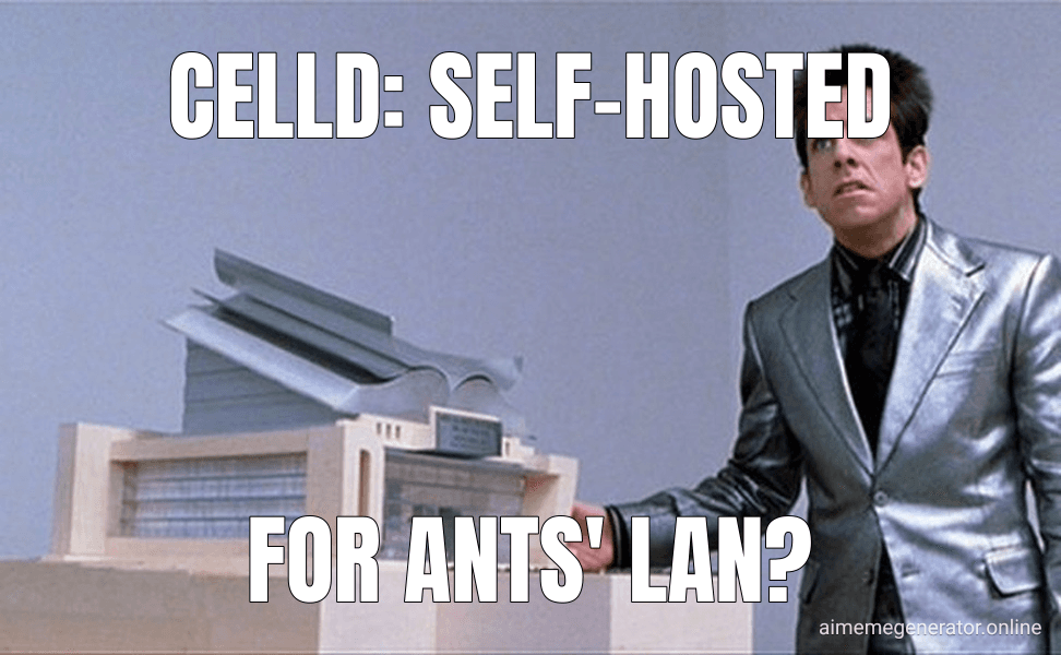 Celld: Self-hosted