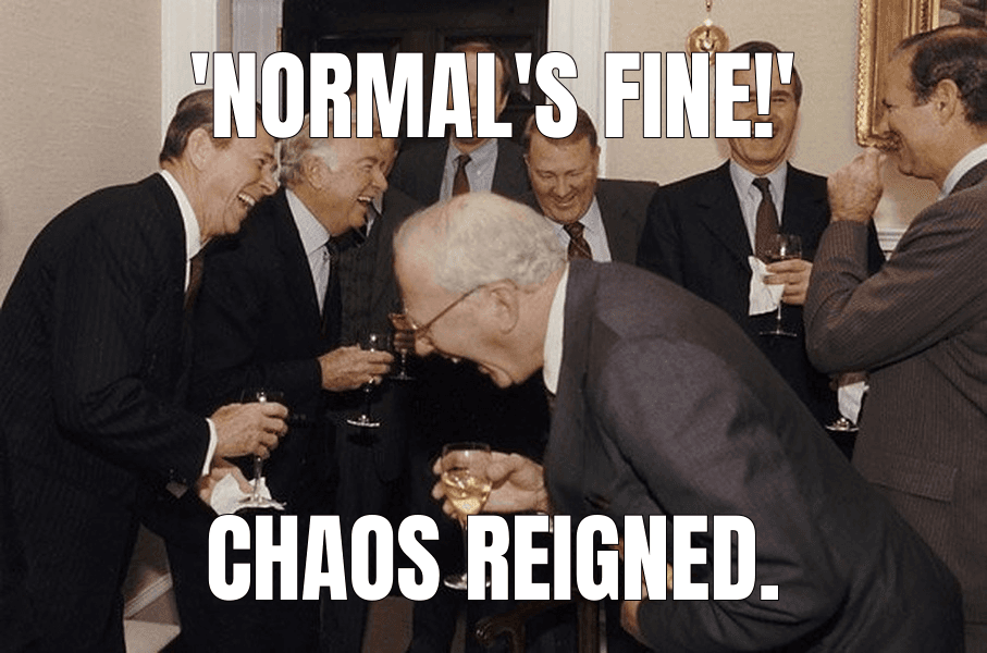 And Then I Said meme about "Turn And Face The Strange"