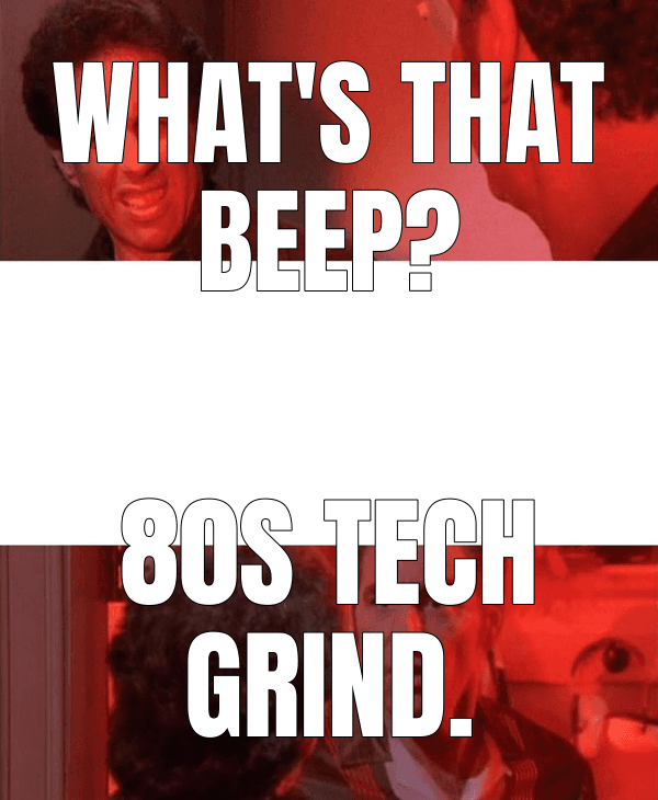 What's that beep?