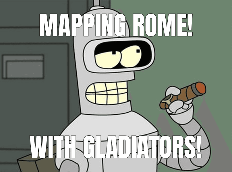 Mapping Rome! — I'm Going to Build My Own Theme Park meme