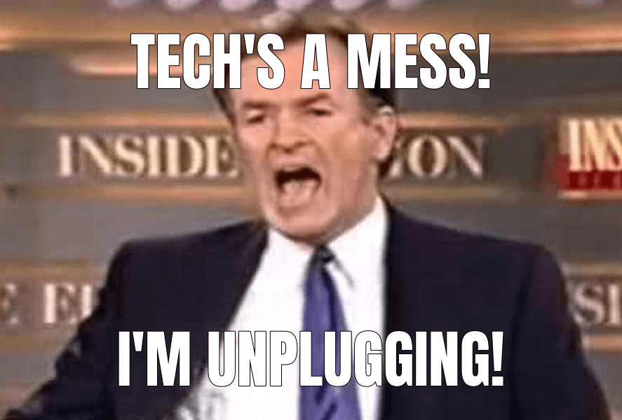 Tech's a mess!