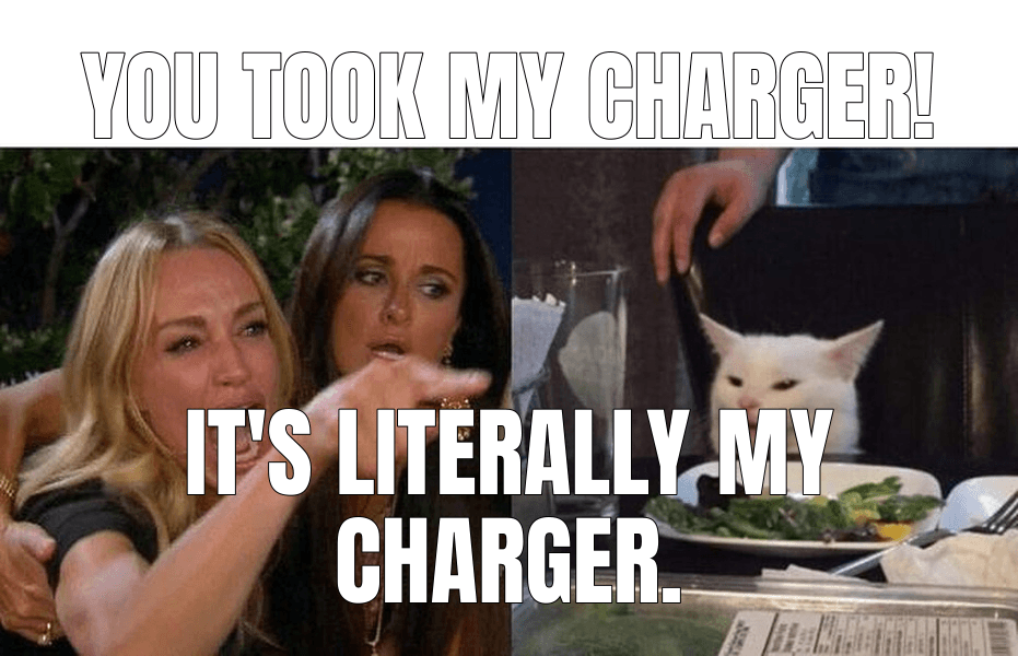 Woman Yelling at a Cat example