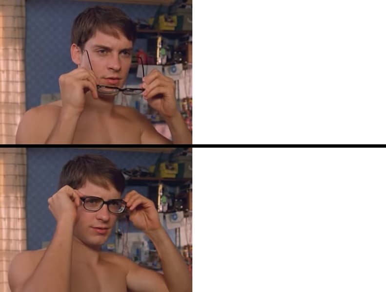 Peter Parker's Glasses