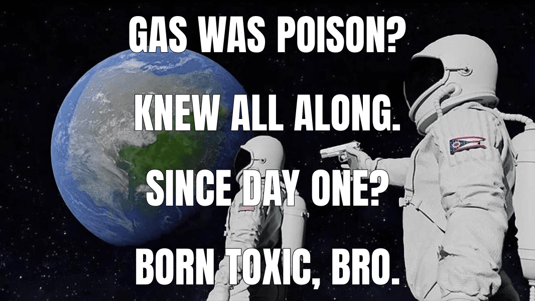 Gas was poison?