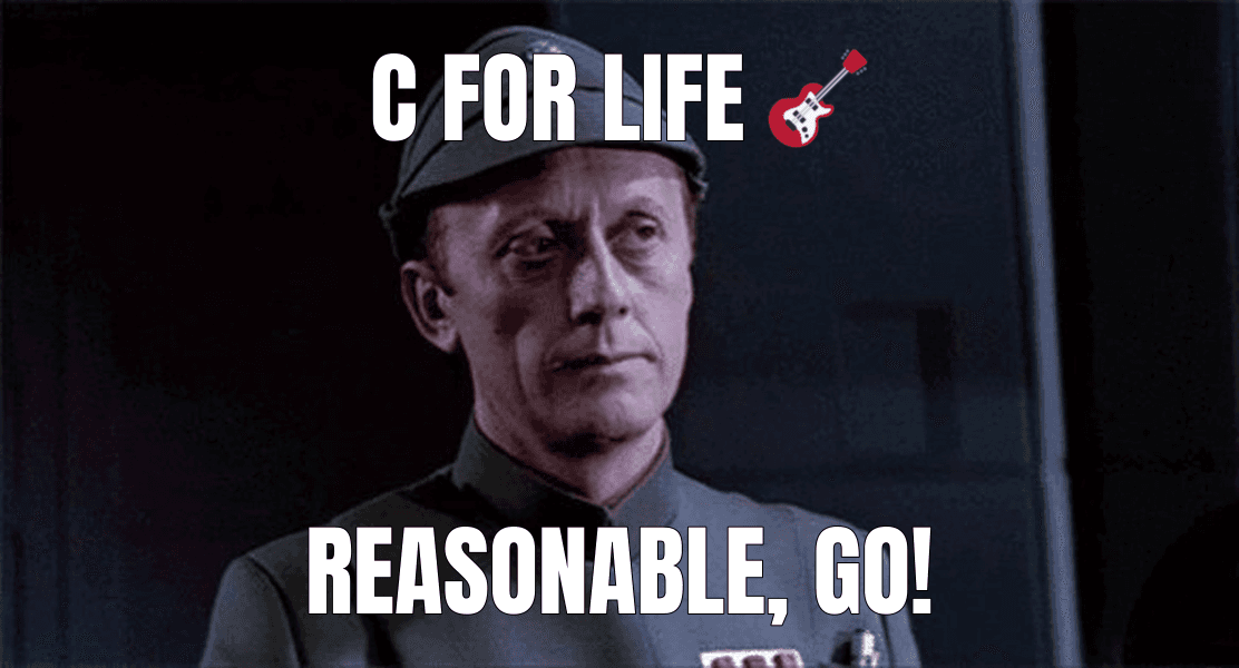 C for life 🎸