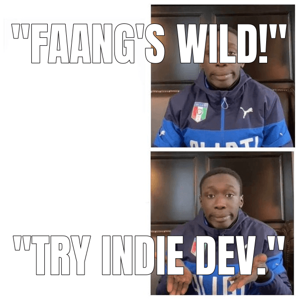 "FAANG's wild!"