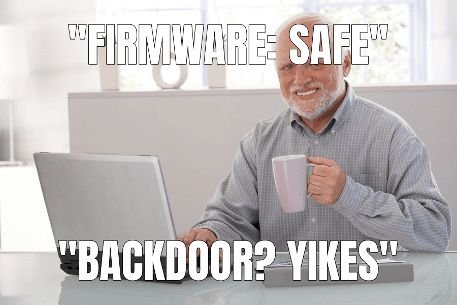 "Firmware: Safe"