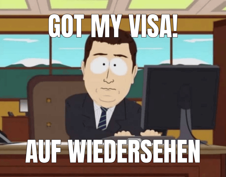 Got my visa!